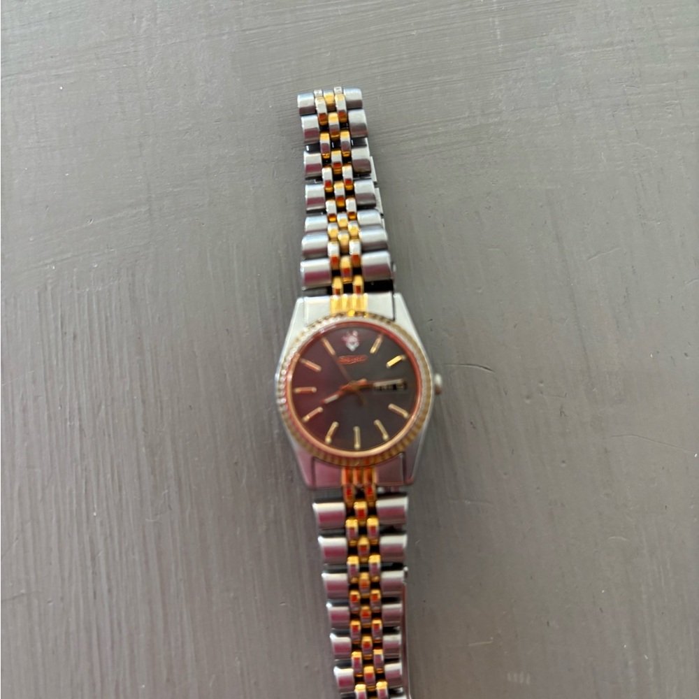 Seiko Two-Tone Silver and Gold Women's Watch